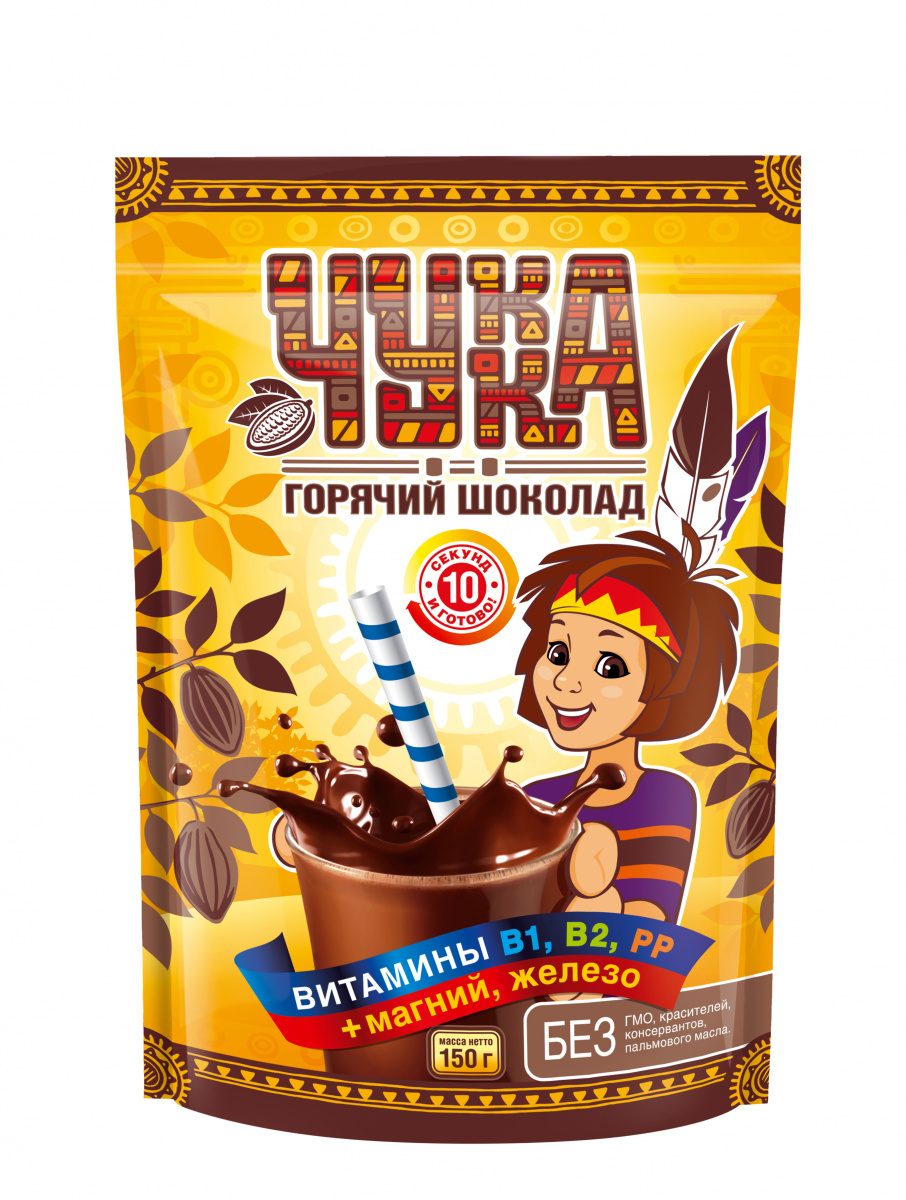 Какао МКП Чукка растворимый гранулированный м/у, 150г*12