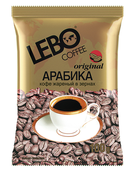 Кофе LEBO Original зерно м/у, 100г*50