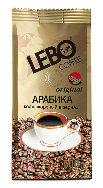 Кофе LEBO Original зерно м/у, 500г*10