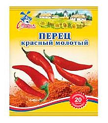 Прянность СТАРАЯ МЕЛЬНЯ Перец красный молотый Премиум м/у, 20г*25*6бл