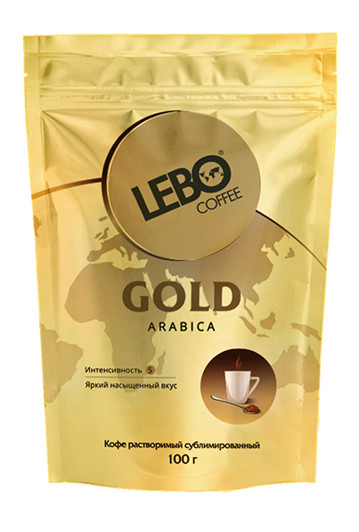 Кофе LEBO Gold сублимированный  м/у, 100г*10