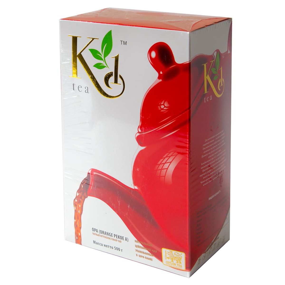 Чай К1 чёрный крупнолистовой OPA 500г*10