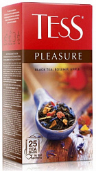 Чай TESS Pleasure черный с добавками в конвертах, 25пак*1,5г*10