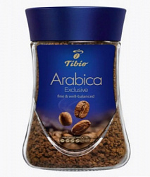 Кофе TIBIO Арабика Эксклюзив растворимый сублимированный с/б 47,5г*12