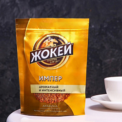 Кофе растворимый сублимированный Жокей Империал, м/у 75г*24