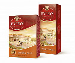 Чай HYLEYS Плод Страсти чёрный с маракуйей б/к, 25пак*1,5г*32