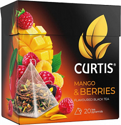 Чай CURTIS Mango & Berries, 20пирам*1,7г*12