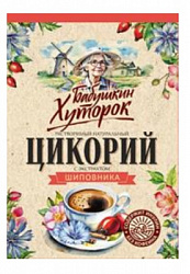 Цикорий БАБУШКИН ХУТОРОК с экстратом Шиповника натуральный растворимый м/у ЗИП, 100г*17