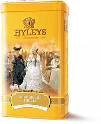 Чай HYLEYS Английские Типсы чёрный цейлонский среднелистовой ж/б, 125г*20 