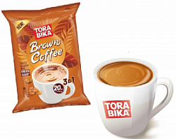 Кофейный Напиток TORABIKA BROWN COFFEE 3в1 м/у, 20пак*25г*12