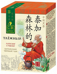 Чай Зелёная Панда Таёжный чёрный крупнолистовой карт/у, 100г*10