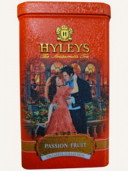 Чай HYLEYS Плод страсти чёрный крупнолистовой с маракуйей ж/б, 100г*16 