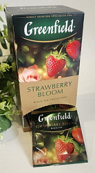 Чай Greenfield Strawberry Bloom в/к, 25пак*1,5г*10
