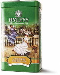 Чай HYLEYS Английский Зелёный китайский крупнолистовой ж/б, 125г*20 