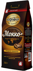 Кофе МКП Мокко молотый, натуральный жареный, м/у, 250г*6
