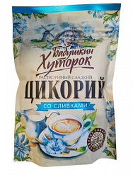 Цикорий БАБУШКИН ХУТОРОК со Сливками натуральный растворимый м/у ЗИП, 130г*18
