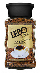 Кофе LEBO Original сублимированный  с/б, 100г*12