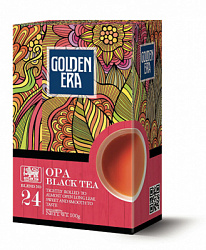 Чай GOLDEN ERA 24 OPA чёрный цейлонский особокрупный, 100г*40