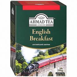 Чай AHMAD TEA Английский Завтрак чёрный листовой, карт/у, 200г*12 