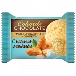 Конфета Мультизлаковая Co barre de CHOCOLAT с цельным миндалём, м/у 1кг*5