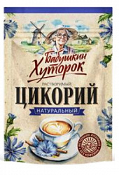 Цикорий БАБУШКИН ХУТОРОК натуральный растворимый м/у ЗИП, 100г*12