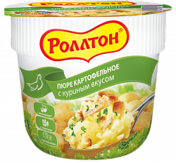 Пюре РОЛЛТОН с Куриным вкусом 40г*24