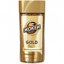 Кофе ЖОКЕЙ Голд сублимированный с/б, 95г*12