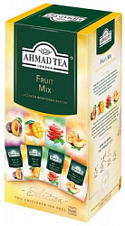 Чай AHMAD TEA Fruit Mix Ассорти 4-ёх фруктовых вкусов, чёрный в/к, 24пак*1,5г*12
