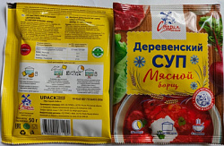 Суп СТАРАЯ МЕЛЬНЯ Деревенский Мясной борщ м/у, 50г*25