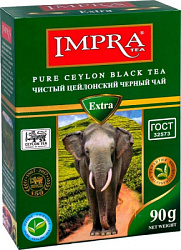 Чай IMPRA Зелёная Серия чёрный мелколистовой карт/у, 90г*30