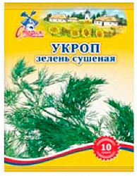 Прянность СТАРАЯ МЕЛЬНЯ Укроп сушёный, 10г*30*6бл