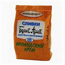 Сливки сухие БЕЛЫЙ АРАП Ирландский Крем Заменитель на растительной основе м/у, 200г*24