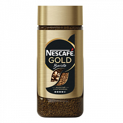 Кофе NESCAFE Gold Barista сублимированный с молотым  с/б, 85г*6
