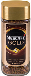 Кофе NESCAFE Gold сублимированный с молотым с/б, 95г*12