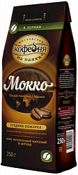 Кофе МКП Мокко зерно, натуральный жареный, м/у, 250г*6