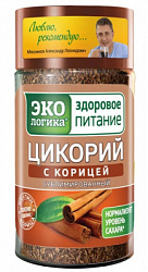 Цикорий ЭКОЛОГИКА натуральный сублимированный с Корицей с/б, 85г*15