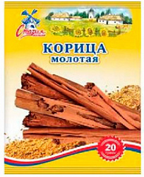 Прянность СТАРАЯ МЕЛЬНЯ Корица Премиум м/у, 20г*25*6бл
