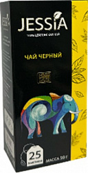 Чай JESSIA чёрный цейлонский, 25пак*2г*24