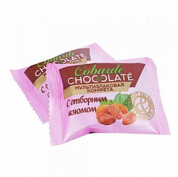 Конфета Мультизлаковая Co barre de CHOCOLAT с отборным изюмом, м/у 200г*21
