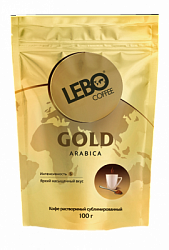 Кофе LEBO Gold сублимированный  м/у, 100г*10