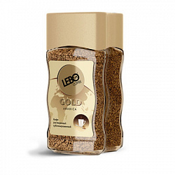 Кофе LEBO Gold сублимированный  с/б, 100г*12